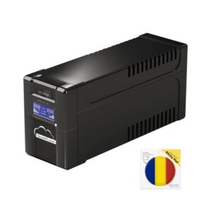 Πακέτο UPS SilverCloud SafePC 650AVR, ισχύς 360W και αυτοκόλλητη σημαία που περιλαμβάνεται