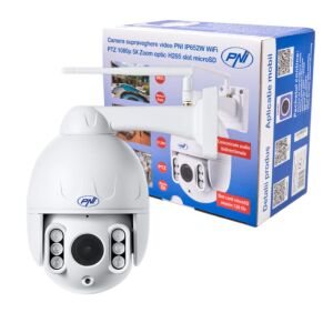 PNI IP652W WiFi PTZ 1080p 2MP 5X οπτικό ζουμ κάμερα παρακολούθησης H265 υποδοχή microSD Night Vision 50m IP66 Συναγερμός κίνησης