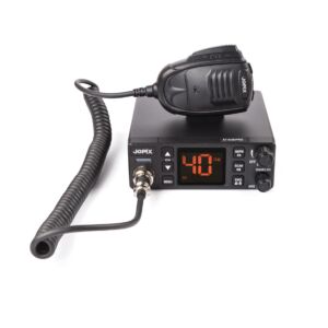 Ραδιοφωνικός σταθμός CB JOPIX AT-606PRO ASQ, AM/FM, 4W, 12V-24V, PA, VOX, Αποσβεστήρας θορύβου