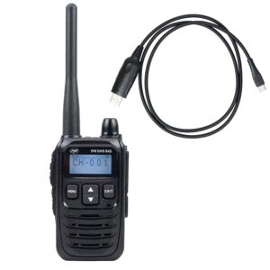 PNI DMR R45 Ψηφιακό & Αναλογικό Πακέτο Φορητού Ραδιοφωνικού Σταθμού, 446MHz + Καλώδιο Προγραμματισμού Η/Υ