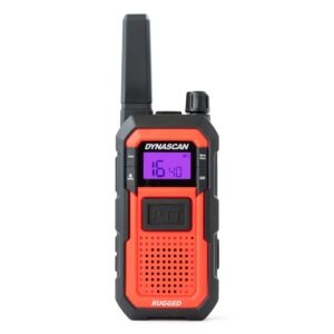 Φορητός ραδιοφωνικός σταθμός PMR Dynascan RUGGED 446MHz, 0.5W, 16CH, IP67