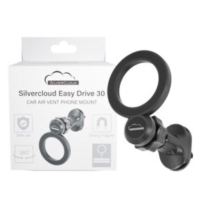 Μαγνητική θήκη Silvercloud Easy Drive 30 τύπου Magsafe για κινητό τηλέφωνο, στερεωμένη στη σχάρα εξαερισμού