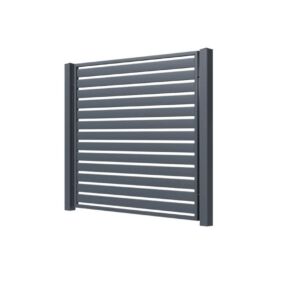 Φύλλο περίφραξης αλουμινίου PNI MAB1200 μήκος 1,2m και ύψος 2m