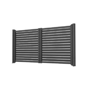 Σετ αλουμινένιων ανοιγόμενων πορτών αυτοκινήτου PNI MAB3000S με δύο φύλλα 1,5 m και ύψος 1,7 m