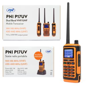 Φορητός ραδιοφωνικός σταθμός VHF/UHF PNI P17UV