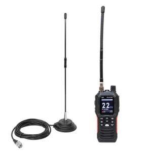 PNI Escort HP 102 Multi Standard Portable CB Radio Station Package, 4W, 12V-24V, AM-FM με κεραία PNI Extra 40 CB με μαγνήτες