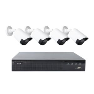 PNI House IPMAX POE22S κιτ παρακολούθησης βίντεο, NVR και 4 κάμερες bullet με 4MP