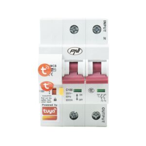 PNI SafeHome PT802P WiFi Smart Auto Safety, 2P, 100A, Έλεγχος Διαδικτύου, Tuya Smart Mobile App,
