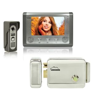 SilverCloud House 715 Video Intercom Kit με οθόνη LCD 7 ιντσών και SilverCloud YR300 Ηλεκτρομαγνητικό Yala