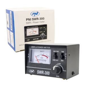 Ανακλαστήρας PNI SWR-300 PWR-SWR Meter, για τη μέτρηση SWR ραδιοφωνικών κεραιών στη συχνότητα 26-30Mhz και την ισχύ των ραδιοφωνικών σταθμών C