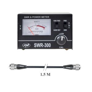 Συσκευασία ανακλαστήρα μετρητή PNI SWR-300 PWR-SWR, για μέτρηση SWR και καλώδιο σύνδεσης PNI R150