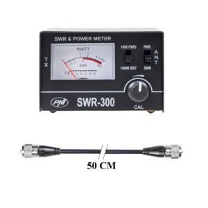 Συσκευασία ανακλαστήρα μετρητή PNI SWR-300 PWR-SWR, για μέτρηση SWR και καλώδιο σύνδεσης PNI R50