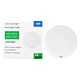 Φωτιστικό οροφής LED PNI D-Light CL240 24W, στρογγυλό 29 cm, 6500K, τροφοδοσία 230V, 2640 lm, λευκό