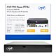 NVR POE PNI House IP716J, 16 κανάλια 4K 8MP, 8 κανάλια POE και 8 κανάλια IP, μαύρο
