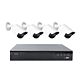 PNI House IPMAX POE22S κιτ παρακολούθησης βίντεο, NVR και 4 κάμερες bullet με 4MP