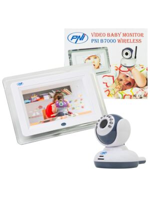 Video Baby Monitor PNI B7000 ασύρματη οθόνη 7 ιντσών