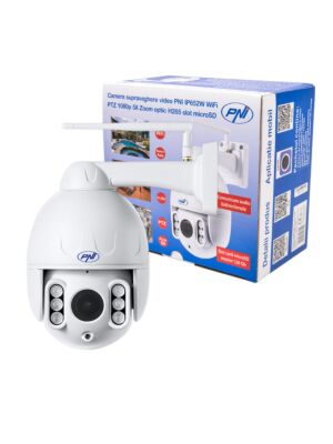 PNI IP652W WiFi PTZ 1080p 2MP 5X οπτικό ζουμ κάμερα παρακολούθησης H265 υποδοχή microSD Night Vision 50m IP66 Συναγερμός κίνησης