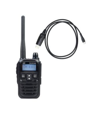 PNI DMR R45 Ψηφιακό & Αναλογικό Πακέτο Φορητού Ραδιοφωνικού Σταθμού, 446MHz + Καλώδιο Προγραμματισμού Η/Υ
