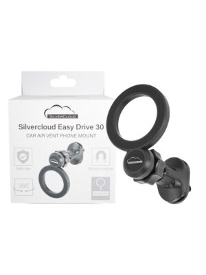 Μαγνητική θήκη Silvercloud Easy Drive 30 τύπου Magsafe για κινητό τηλέφωνο, στερεωμένη στη σχάρα εξαερισμού