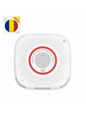 Συσκευασία αισθητήρα μεθανίου PNI SafeHouse HS201 (CH4) με Wi-Fi, Tuya Smart + Sticky Pad Flag