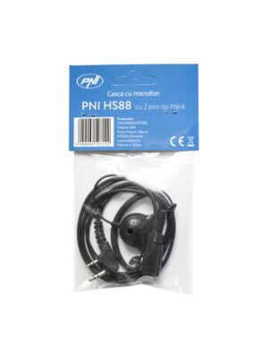 Ακουστικό μικροφώνου PNI HS88 2 ακίδων με βύσμα PNI-K