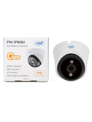 Κάμερα παρακολούθησης βίντεο PNI IP808J, POE