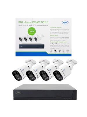 Κιτ παρακολούθησης βίντεο POE PNI House IPMAX POE 5