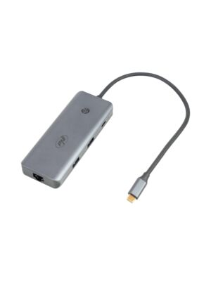 Προσαρμογέας πολλαπλών θυρών PNI MP15S USB-C σε HDMI, 2 x USB 3.0, SD/TF, RJ45, USB-C PD