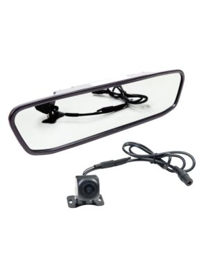 Ασύρματο σύστημα στάθμευσης PNI Escort P20S με οθόνη αυτοκινήτου 4,3 ιντσών στον καθρέφτη οπισθοπορείας και κάμερα