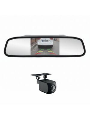 Σύστημα στάθμευσης Wireless PNI Escort P20 με οθόνη αυτοκινήτου 4,3 ιντσών στον καθρέφτη και κάμερα