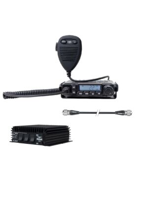 Πακέτο ραδιοφωνικού σταθμού CB PNI Escort HP 6500 PRO, ASQ, VOX, ενισχυτής NRC + RX-TX KL203P, AM-FM-SSB, 100W, 12V και καλώδιο