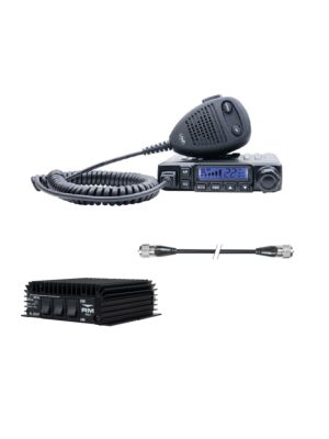Ραδιοσταθμός CB PNI Escort HP 6500 πολυπρότυπο, 4W, AM-FM, 12V, ASQ + Ενισχυτής RX-TX KL203P, AM-FM-SSB, 100W, 12V 
