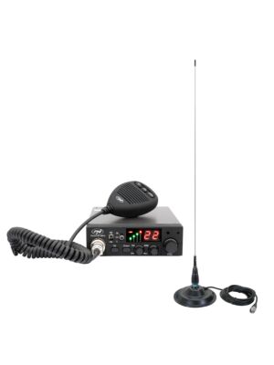 Κιτ ραδιοφωνικού σταθμού CB PNI Escort HP 8001L ASQ + κεραία CB PNI ML145 με μαγνήτη 145/PL