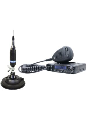 Ραδιοφωνικός σταθμός συσκευασίας CB PNI Escort HP 6500 ASQ + Κεραία CB PNI S75