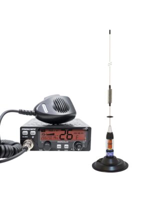 Kit Radio CB President RONALD ASC 10/12M + Κεραία CB PNI ML70