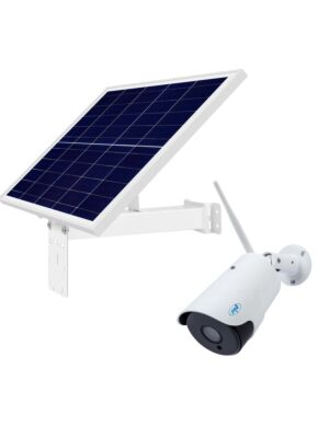 Ασύρματη κάμερα παρακολούθησης βίντεο PNI IP52LR και φωτοβολταϊκό ηλιακό πάνελ PNI PSF6020A