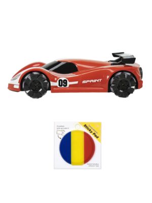 Πακέτο παιχνιδιών σπορ αυτοκινήτου Silvercloud RedOne με τηλεχειριστήριο Sticky Pad Flag