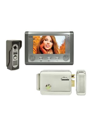 Κιτ βίντεο ενδοεπικοινωνίας SilverCloud House 715 με οθόνη LCD 7 ιντσών και ηλεκτρομαγνητικό Yala SilverCloud YL500