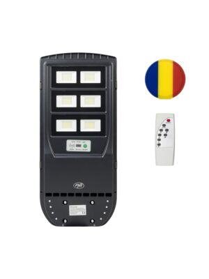 Πακέτο λαμπτήρων φωτισμού οδών PNI SL220 200W, με ενσωματωμένο ηλιακό πάνελ + δώρο αυτοκόλλητου μαξιλαριού σημαίας