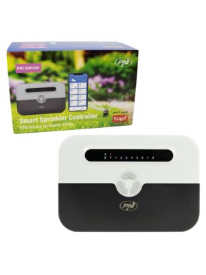 Έξυπνος προγραμματιστής άρδευσης PNI SWI280, Wi-Fi, για 8 ζώνες, έλεγχος από το Tuya Smart, συμβατός με το Amazon Ale