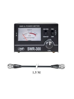 Συσκευασία ανακλαστήρα μετρητή PNI SWR-300 PWR-SWR, για μέτρηση SWR και καλώδιο σύνδεσης PNI R150