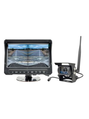 Ασύρματη κάμερα οπισθοπορείας PNI TRK501 και οθόνη LCD με λειτουργία DVR, υποδοχή κάρτας micro SD, IR LED, για φορτηγά