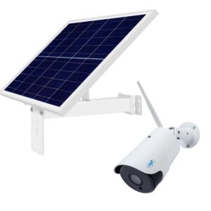 Ασύρματη κάμερα παρακολούθησης βίντεο PNI IP52LR και φωτοβολταϊκό ηλιακό πάνελ PNI PSF6020A